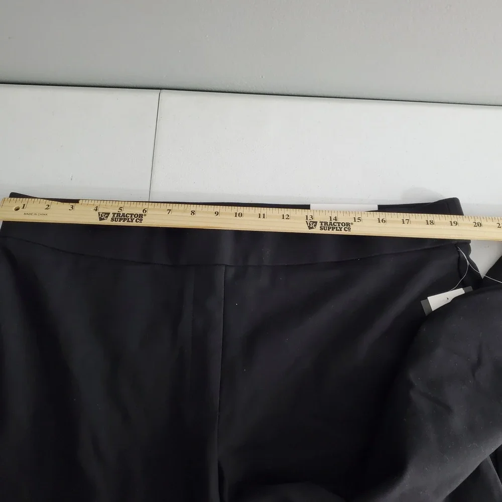 NWT Rafaella The Boot High Rise Slimming Bootcut Pants Black Plus 1X Career